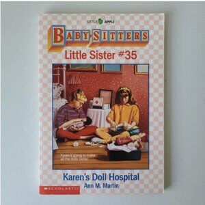 5/$15 Book Baby-Sitters Club Little Sister 35 Karen's Doll Hospital Ann M Martin